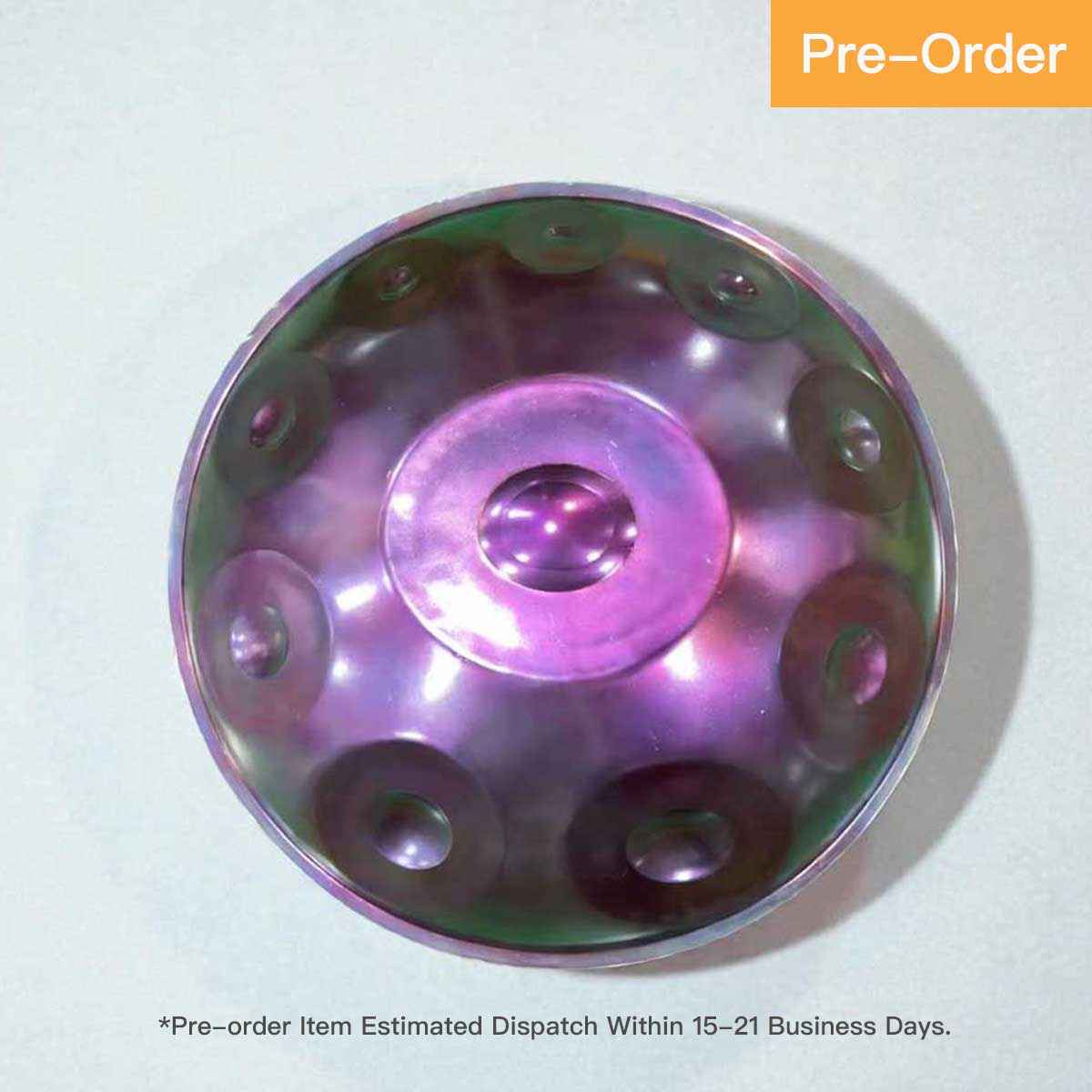 BeatRise 「StartSonic」Series - Stainless Steel Handpan - Purple (Pre-order)