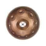 BeatRise「ProSonic」Series - Custom Stainless Steel Handpan - Spiral Pattern