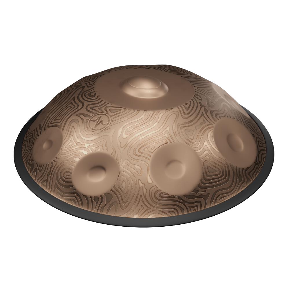 BeatRise「LuxSonic」Series - Optional Scales - Stainless Steel Handpan