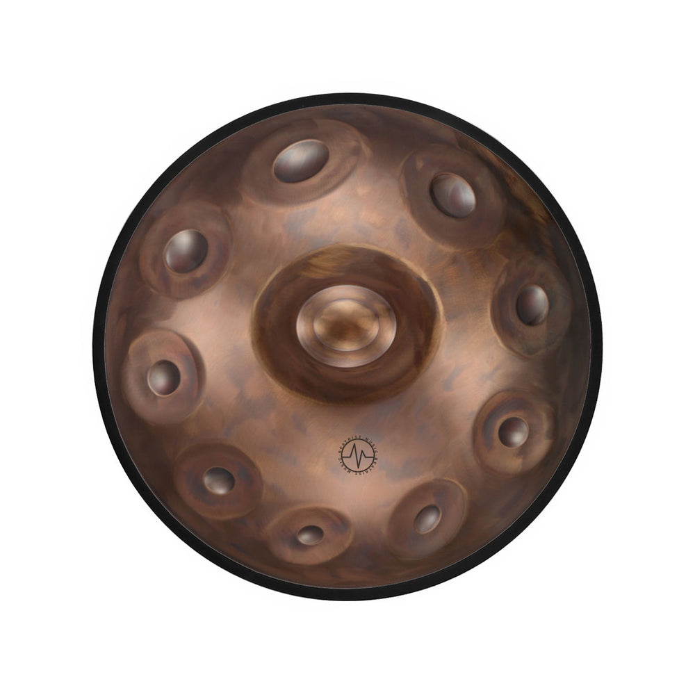 BeatRise「ProSonic」Series - Optional Scales - Stainless Steel Handpan - Bronze