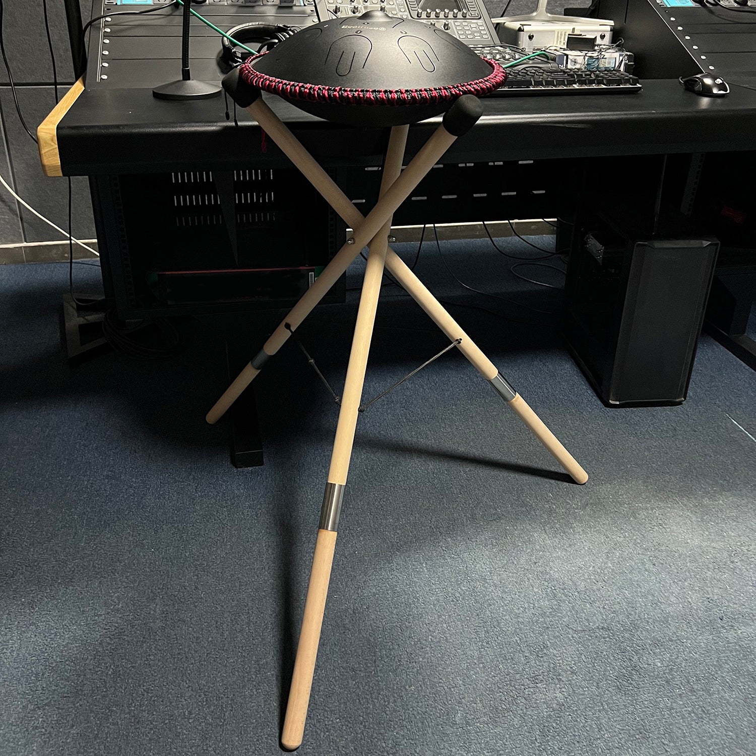 BeatRise Tongue Drum and Hanpan Drum Bracket (Dual Function)